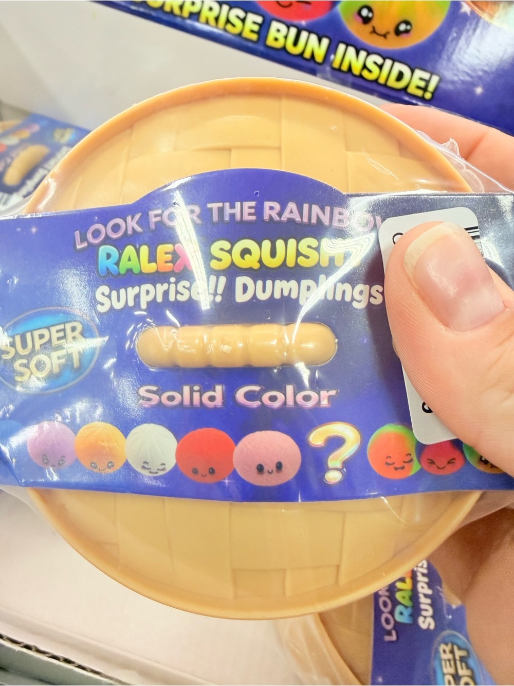 Nwt squishy dumplings fidget toy surprise toy